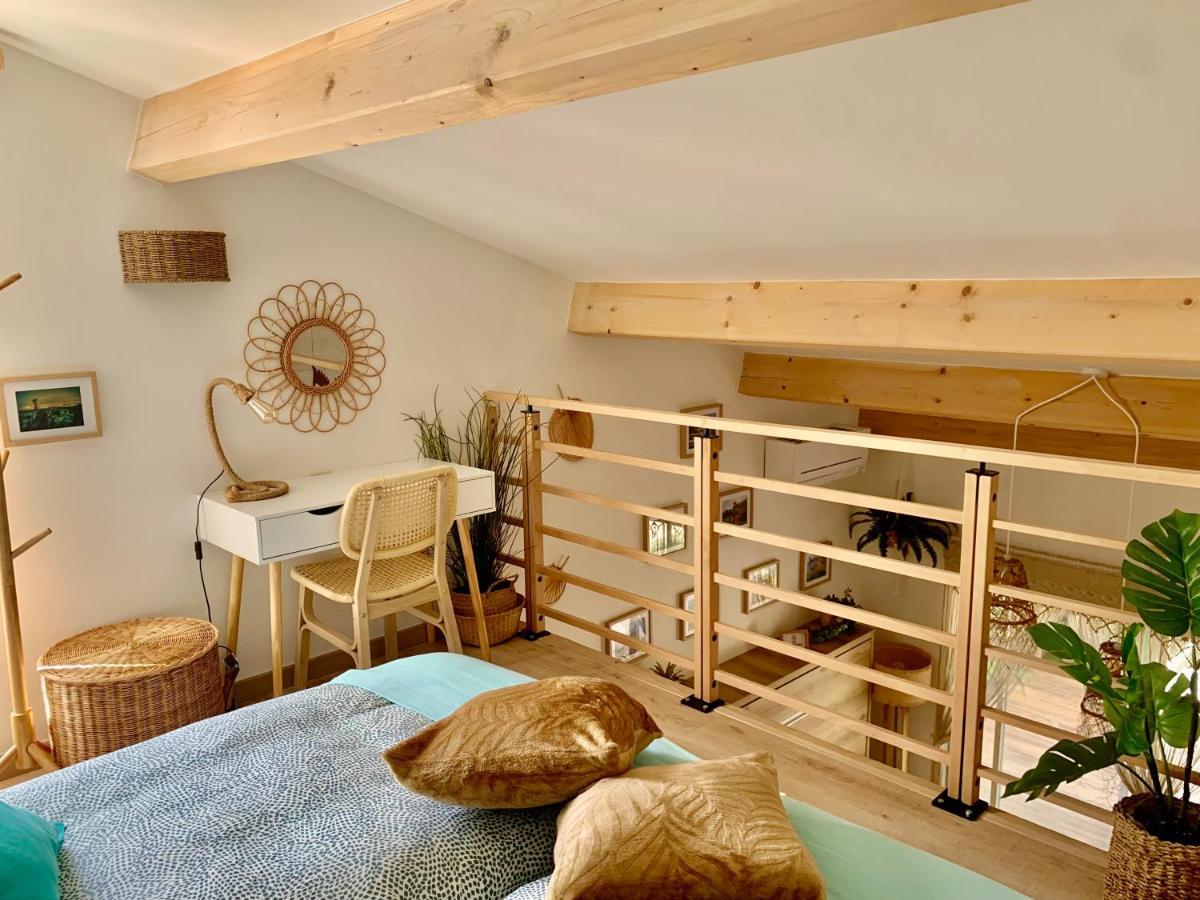 לה קיוטאט Maisonnette Avec Terrasse Et Jardin-Parking Prive-9Mn Des Plages A Pied מראה חיצוני תמונה