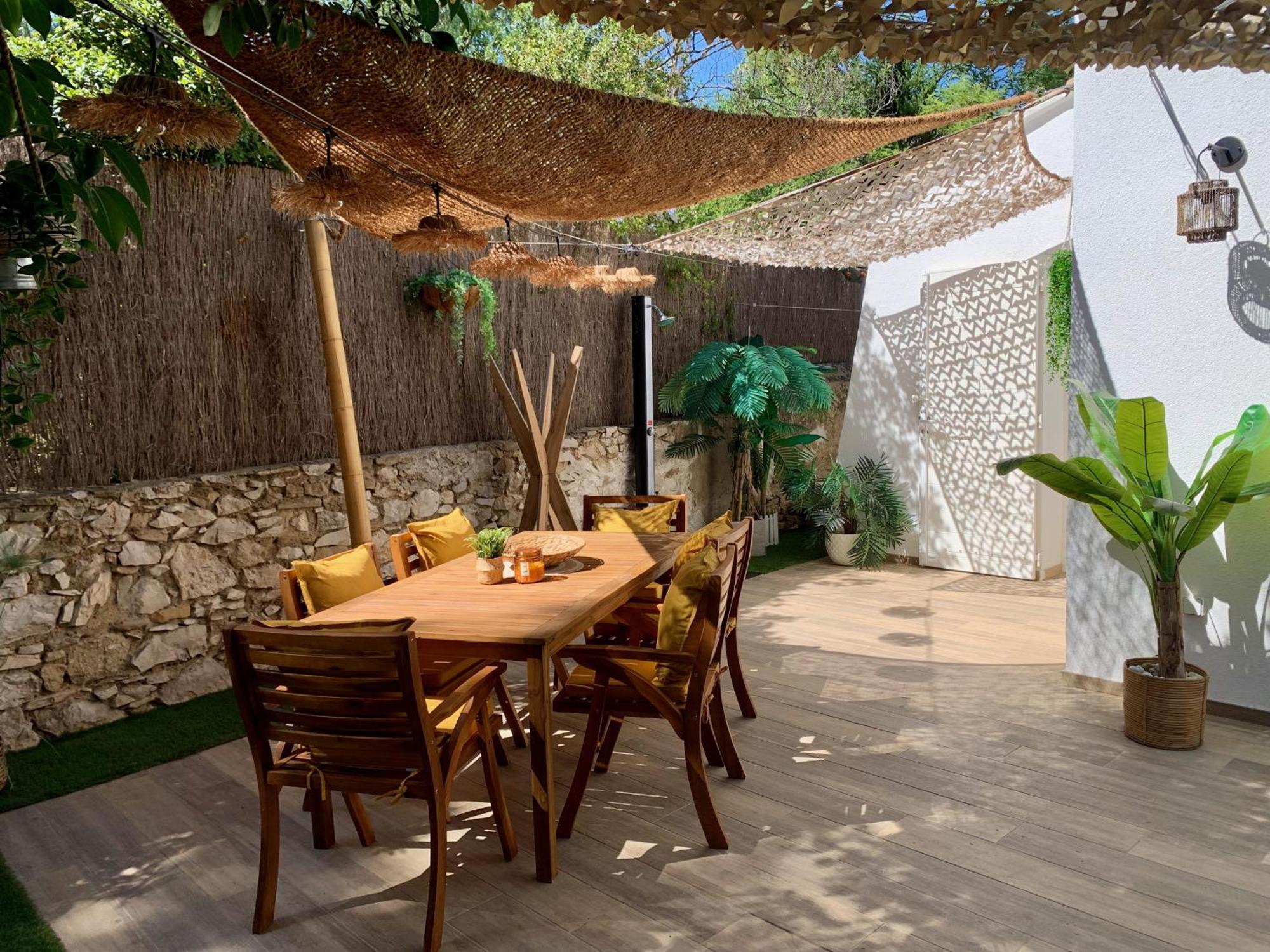 לה קיוטאט Maisonnette Avec Terrasse Et Jardin-Parking Prive-9Mn Des Plages A Pied מראה חיצוני תמונה